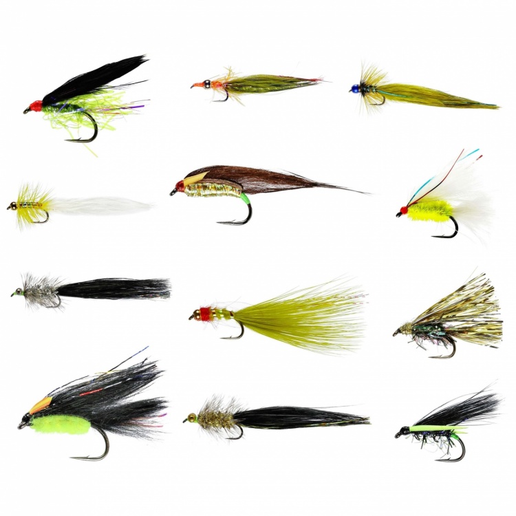 Caledonia Flies Barbed May Stillwater Lure Collection #10 Fishing Fly Assortment
